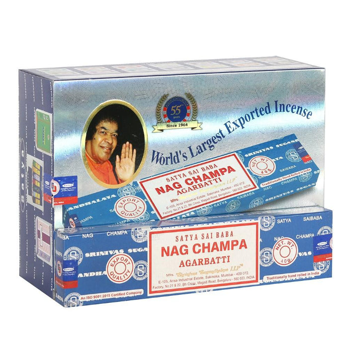 incienso azul de nag champa agarbatti