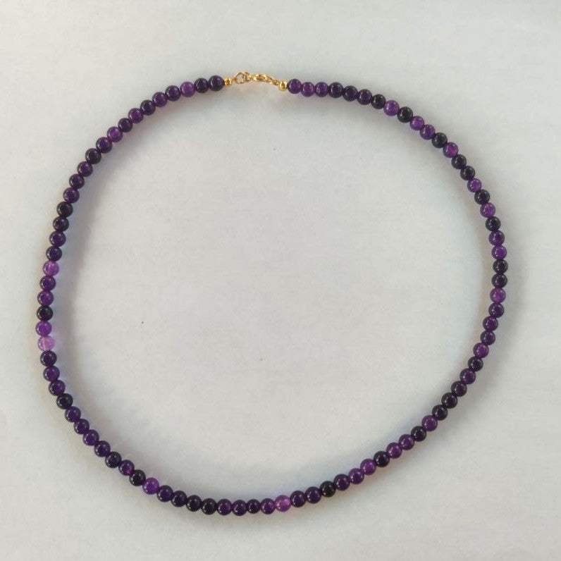 Collar de amatista
