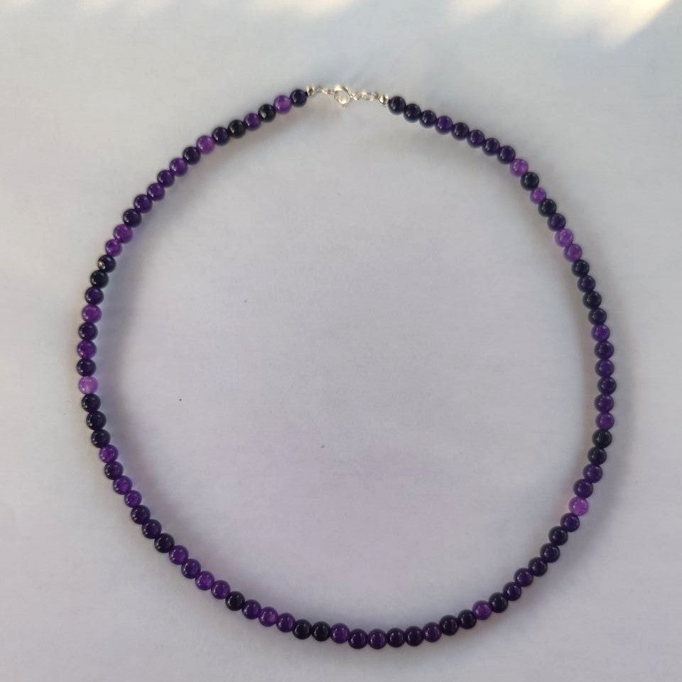 Collar de amatista
