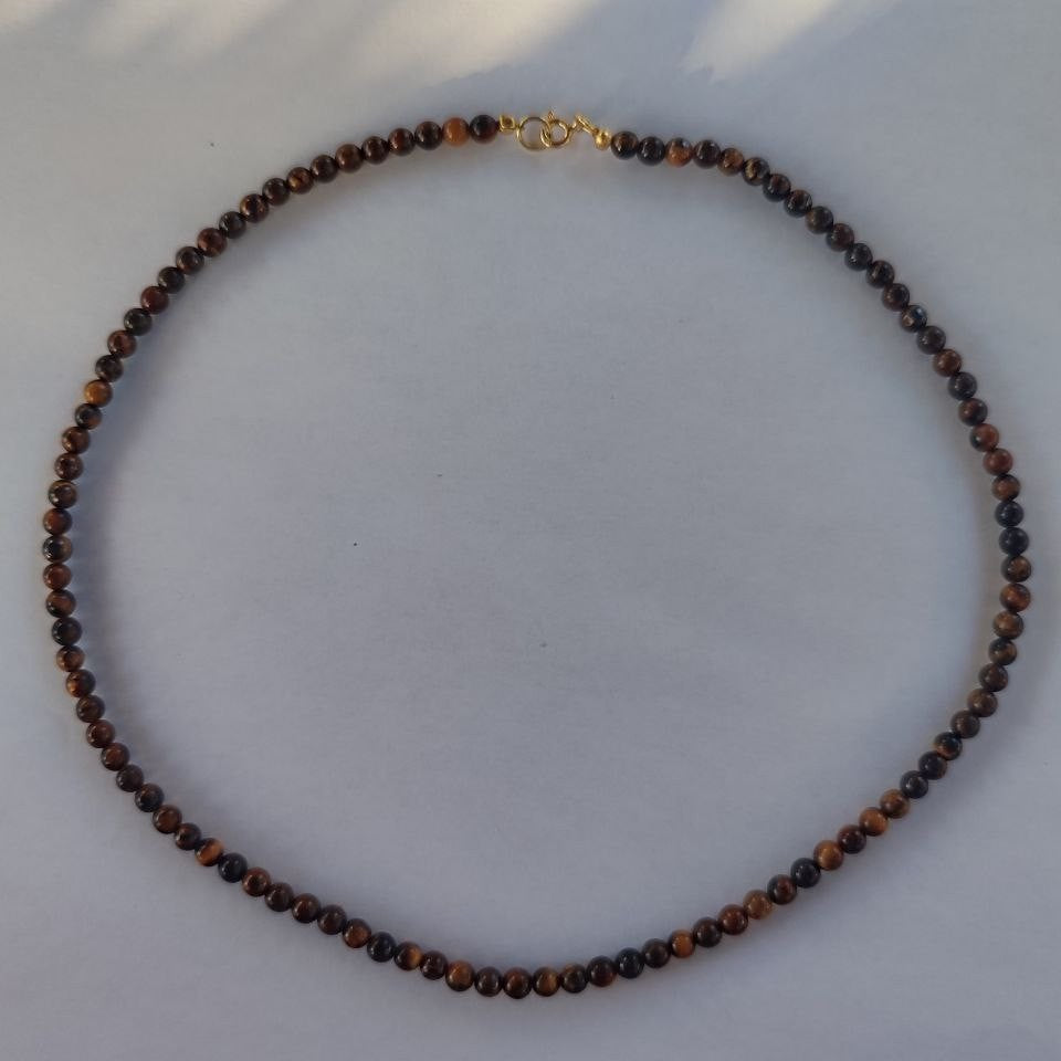 Collar ojo de tigre