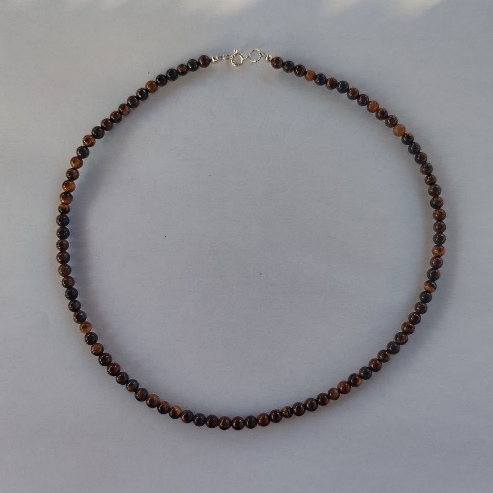 Collar ojo de tigre