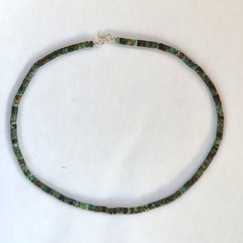 Collar de turquesa africana