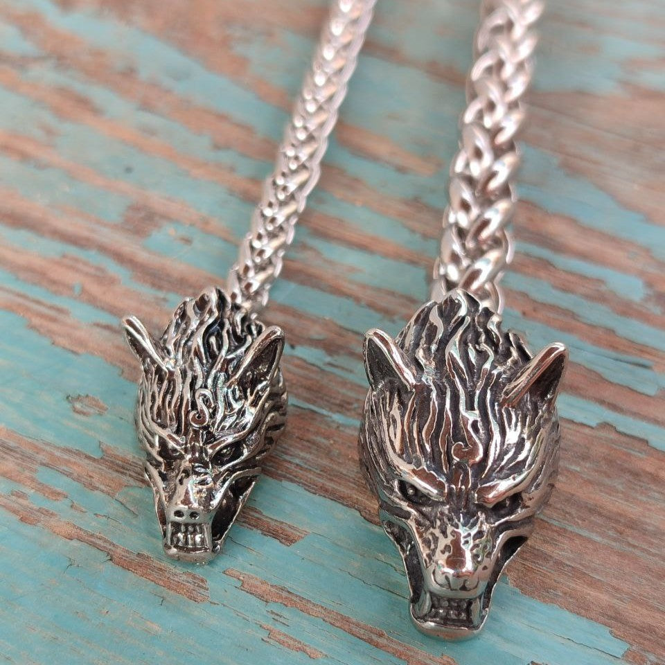 Collar vikingo salvaje