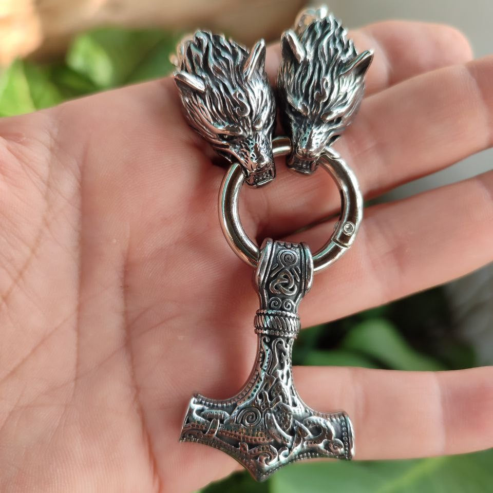 Collar vikingo salvaje