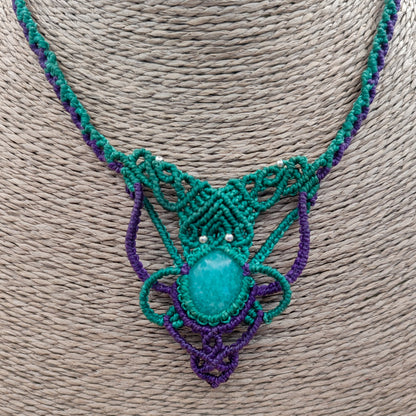 Joyeria de autor con amazonita ideal para un estilo boho de lujo y naturaleza