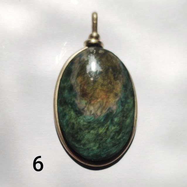 Colgante obsidiana manto huichol xl ovalado