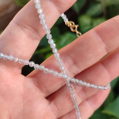 Collier en pierre de lune