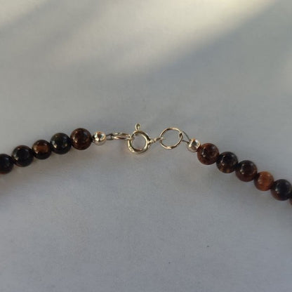 Tiger's eye necklace