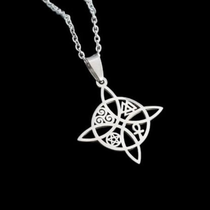 Völvas. Collier nœud de sorcière celtique