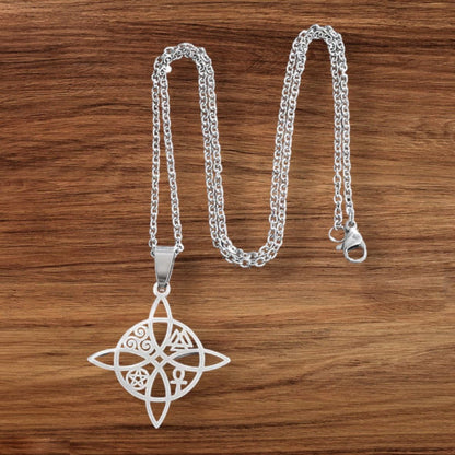 Völvas. Collier nœud de sorcière celtique