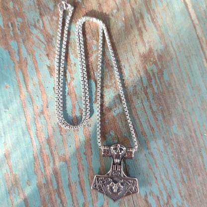 Small Thor's Hammer Pendant
