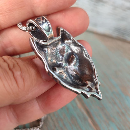 Viking wolf pendant