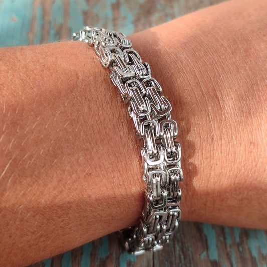 Pulsera de acero con cierre magnetico
