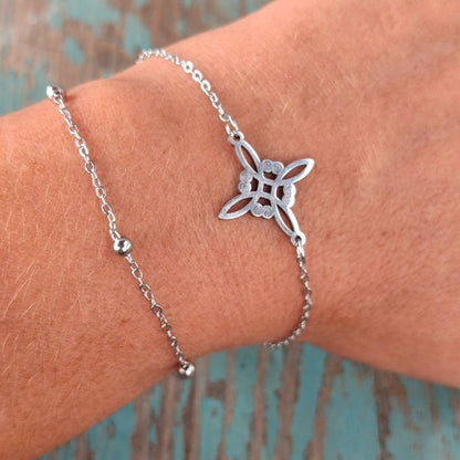 Witch's knot bracelet