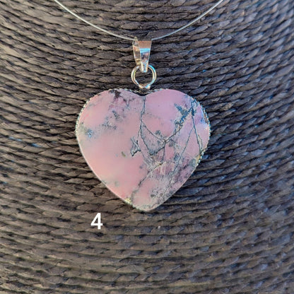 Colgante de rodonita