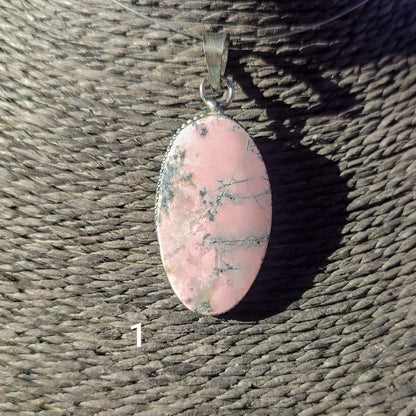 Colgante de rodonita