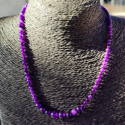 Collar Raíz de amatistas