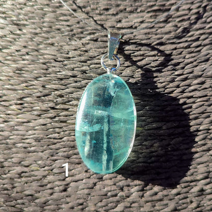 Colgante de fluorita