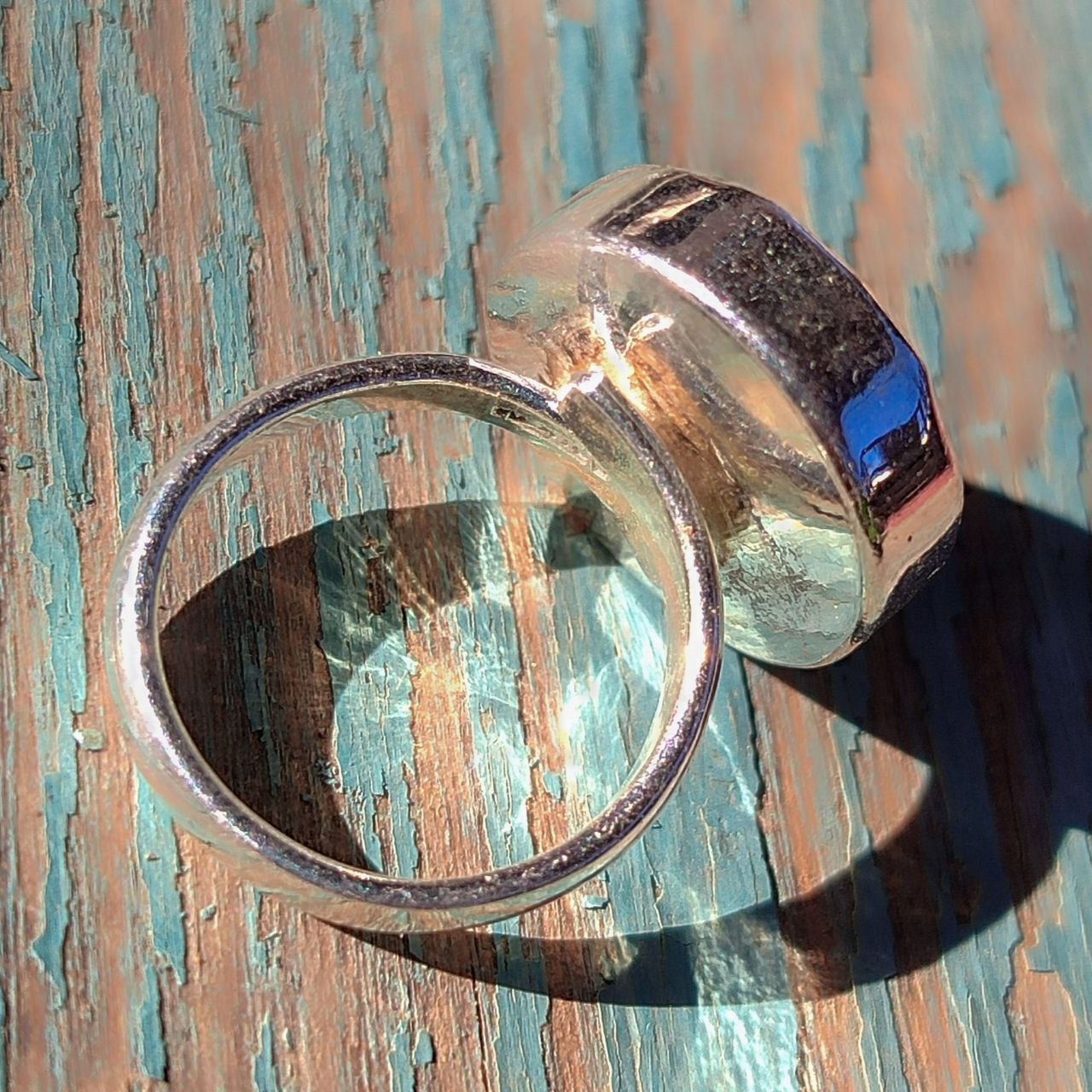 Anillo de malaquita