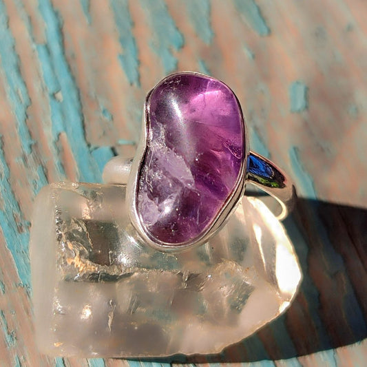 Anillo de amatista