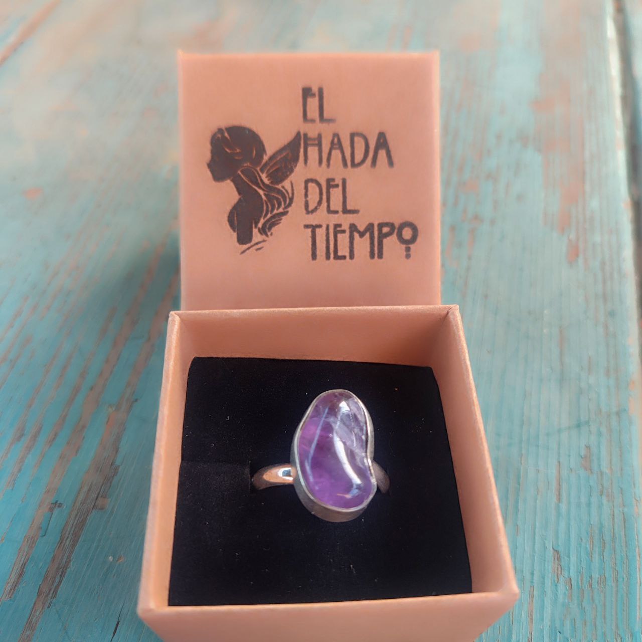 Anillo de amatista