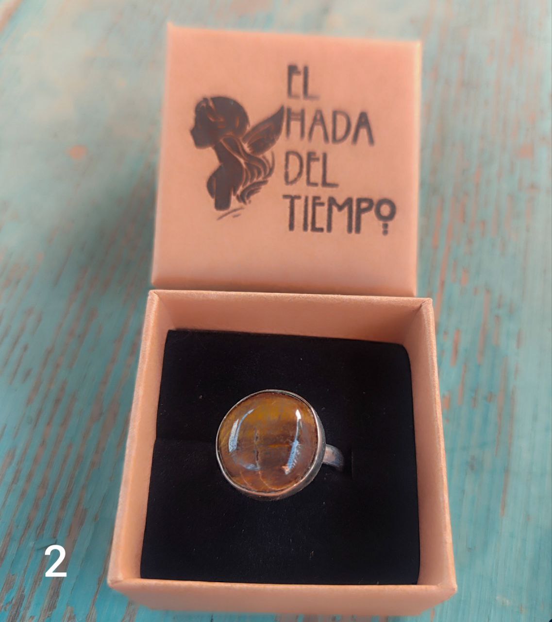 Anillo de ojo de tigre