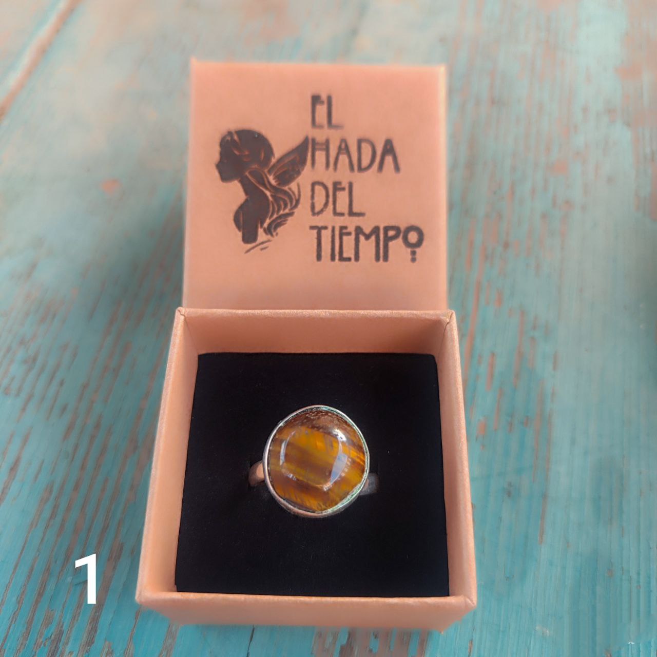 Anillo de ojo de tigre
