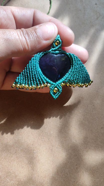 Corazón YinYan huichol