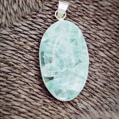 Fluorite pendant