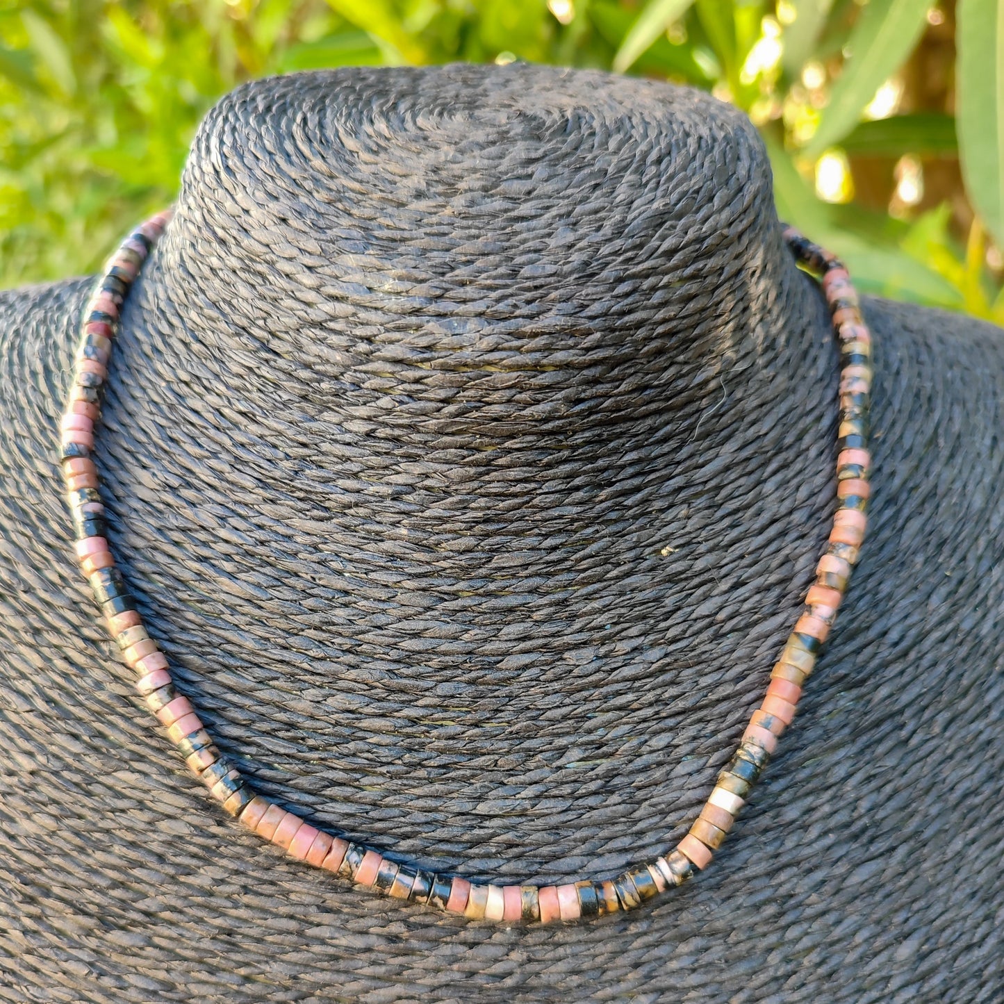 Rhodonite necklace