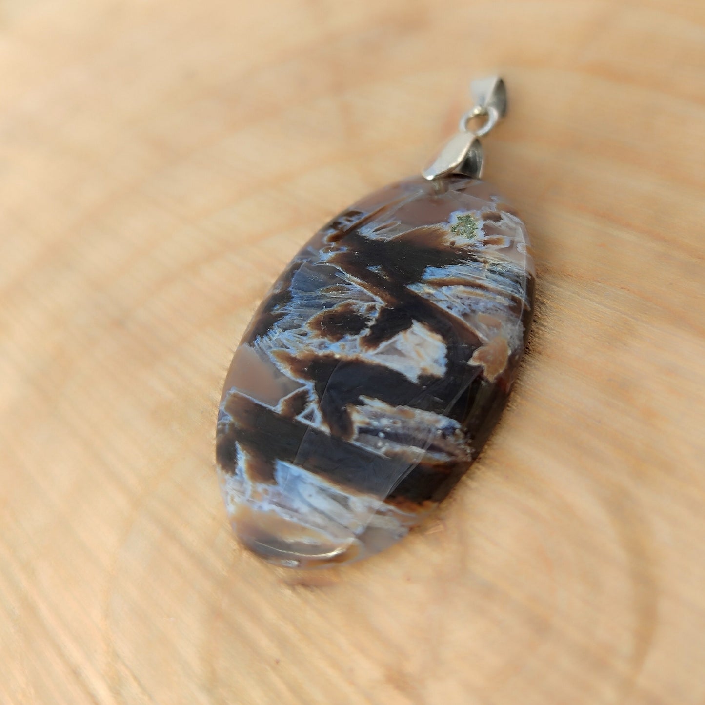 Colgante de Ágata de palo turca