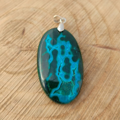 Crisocola con turquesa