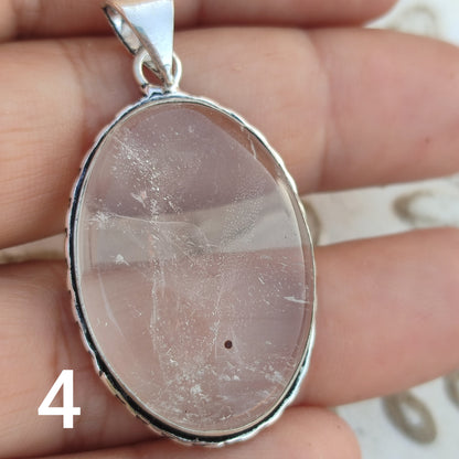 Colgante de Cuarzo Blanco | Joyería de la India