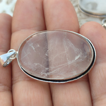 Colgante de Cuarzo Blanco | Joyería de la India