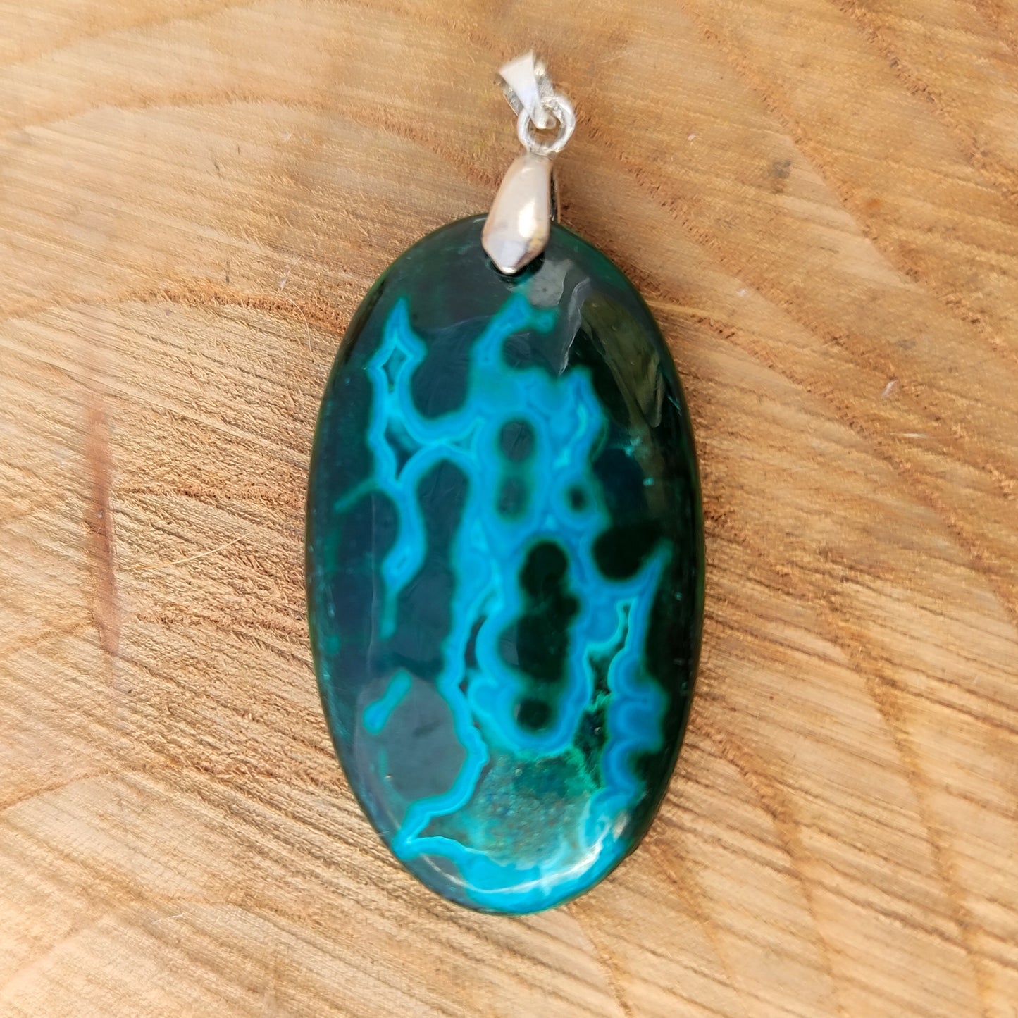 Crisocola con turquesa