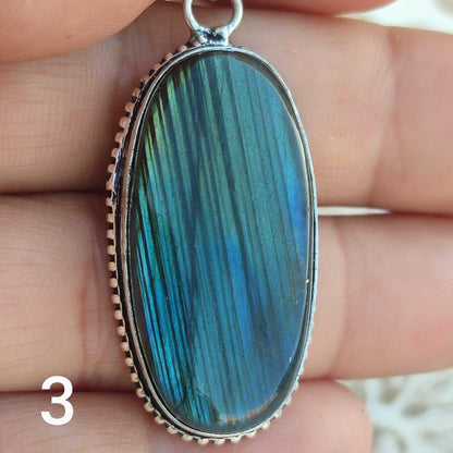 Colgante de Labradorita Natural | Joyería de la India