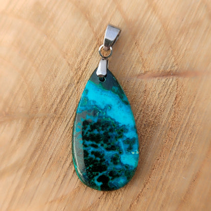 Crisocola con malaquita