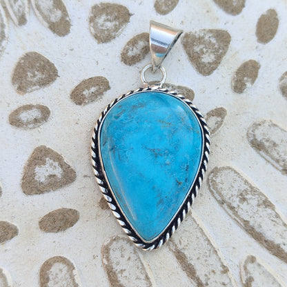 Colgante de Turquesa Natural | Joyería de la India