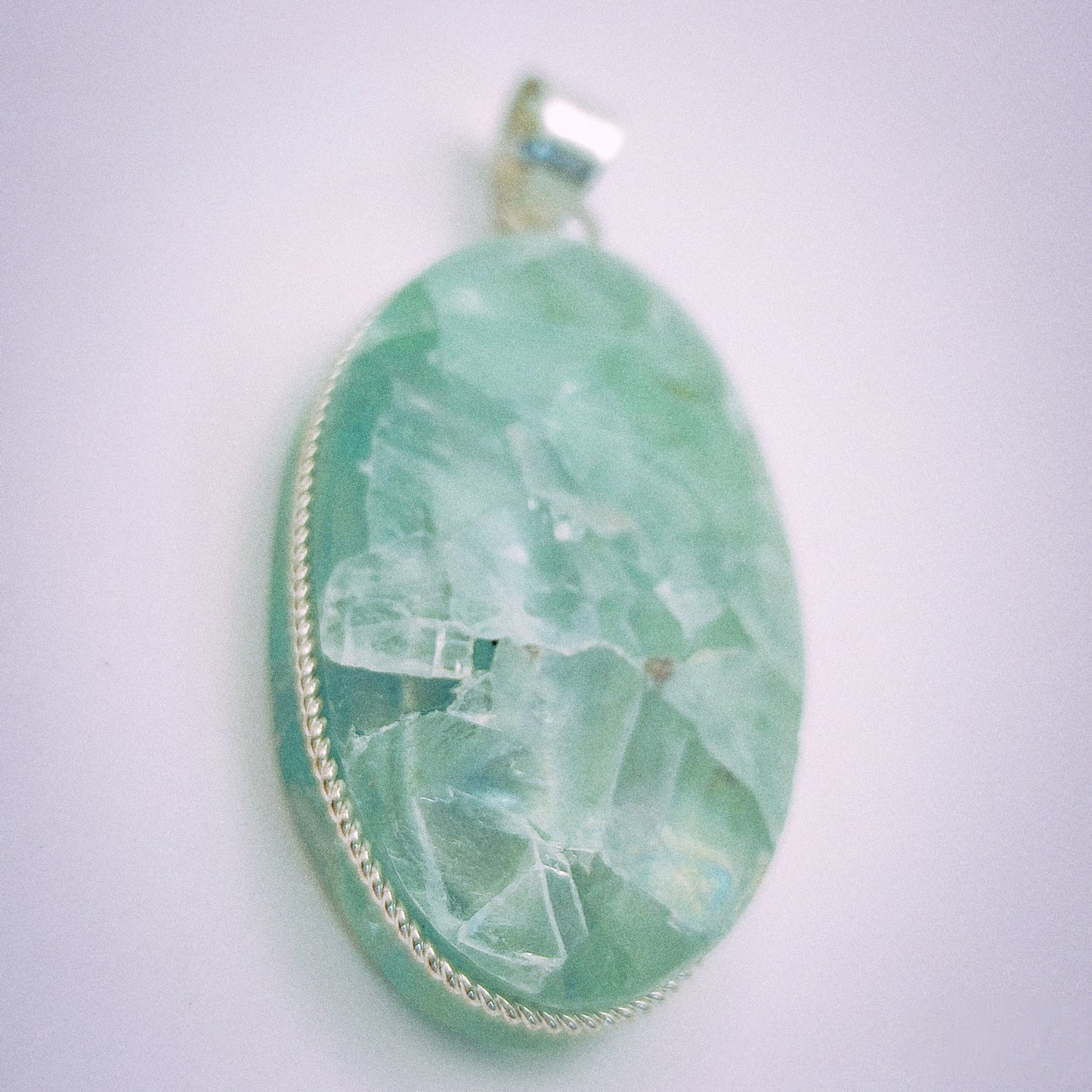 Fluorite pendant