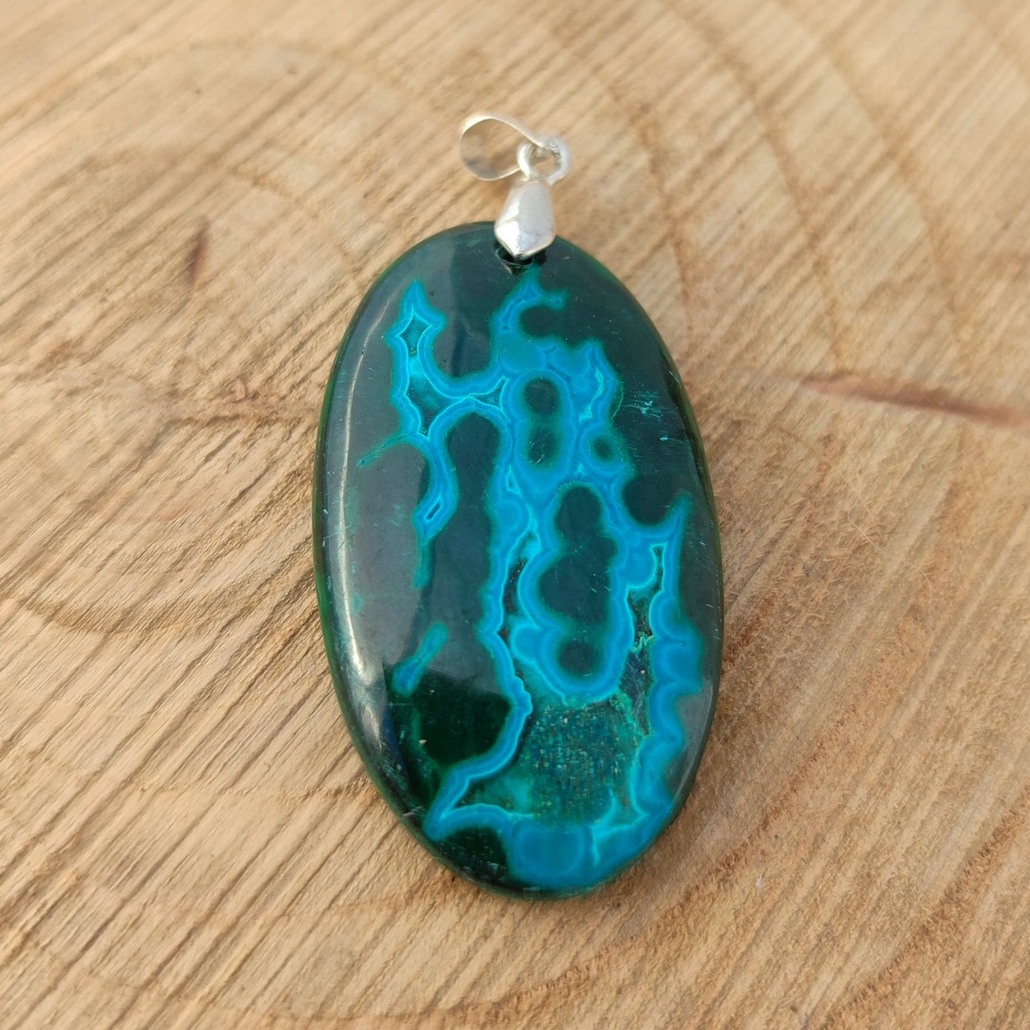 Crisocola con turquesa