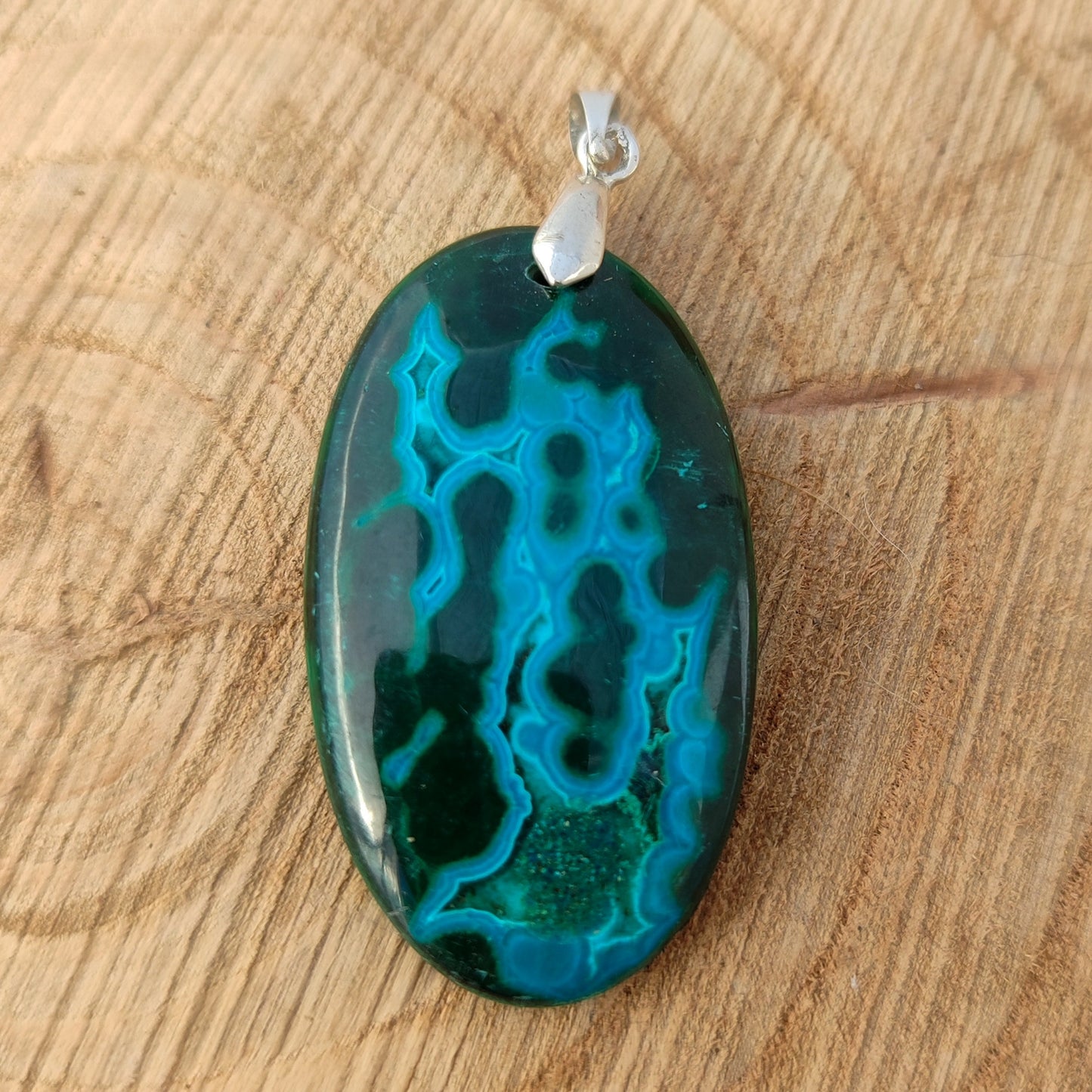 Crisocola con turquesa