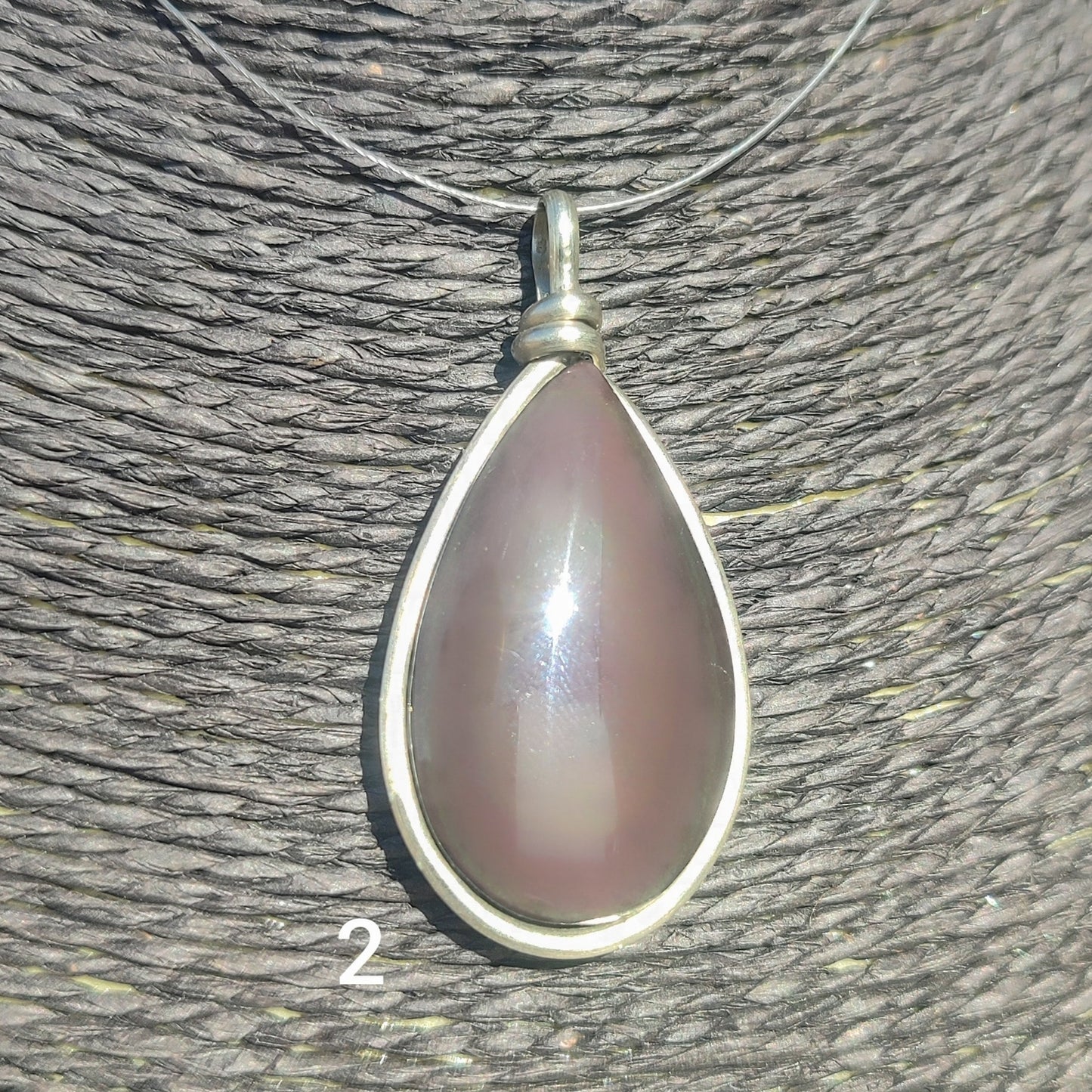 Rainbow Obsidian Pendant