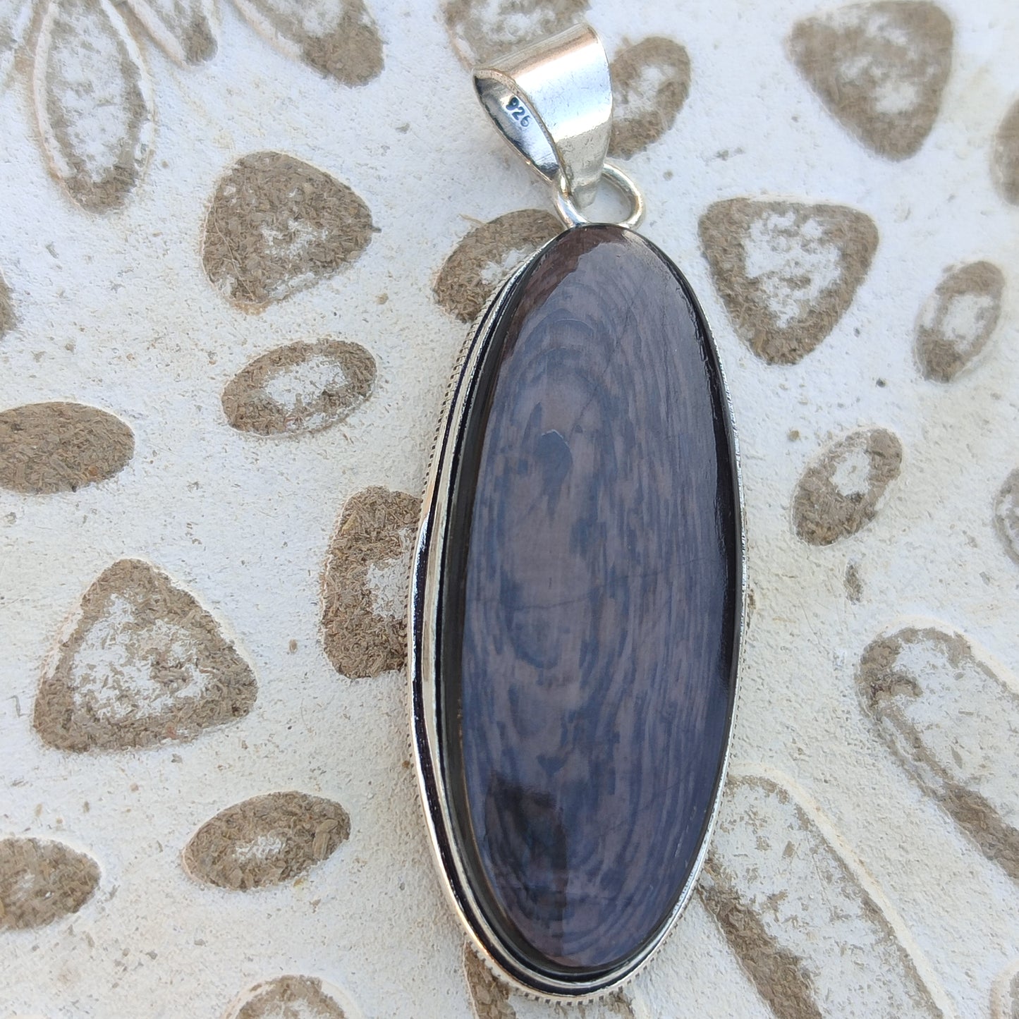 Colgante de Hiperstena | Joyería de la India