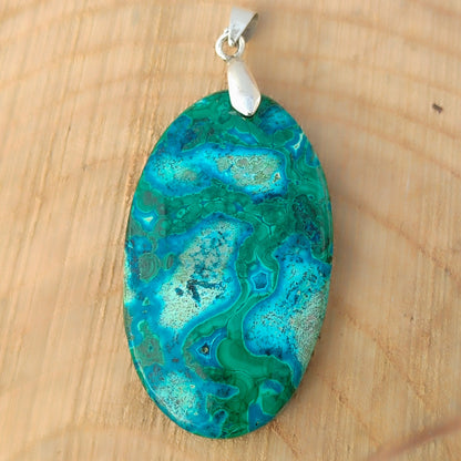 Crisocola con malaquita