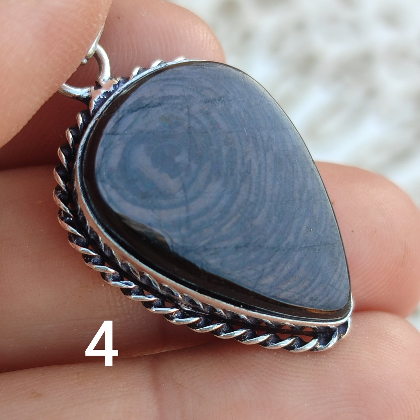 Colgante de Hiperstena | Joyería de la India