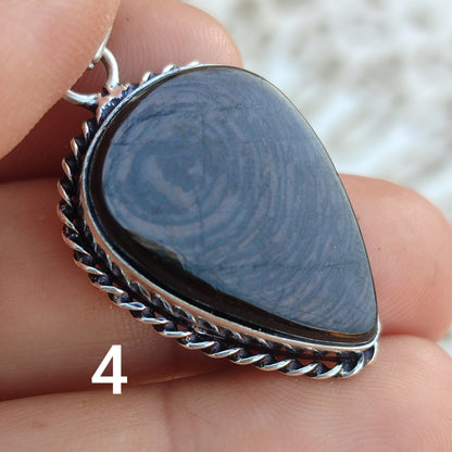 Colgante de Hiperstena | Joyería de la India