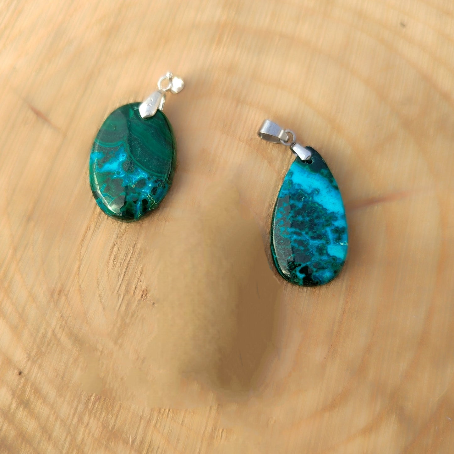 Crisocola con malaquita