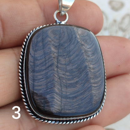 Colgante de Hiperstena | Joyería de la India