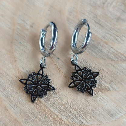 Pendientes de nudo de bruja