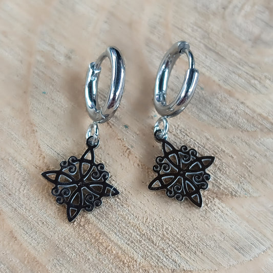 Pendientes de nudo de bruja
